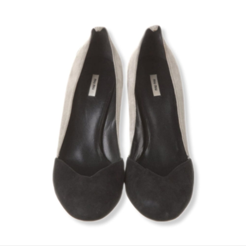 Miu Miu Colorblock Pattern High Heel Leather Pumps - image 4